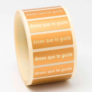 Etiqueta "Deseo que te guste" (500 uds.)